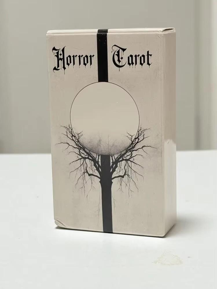 Gothic Horror Tarot Cards Wait 78 Tarots Board Games Leisure Entertainment Family Gatherings Gothic Tarot Deck
