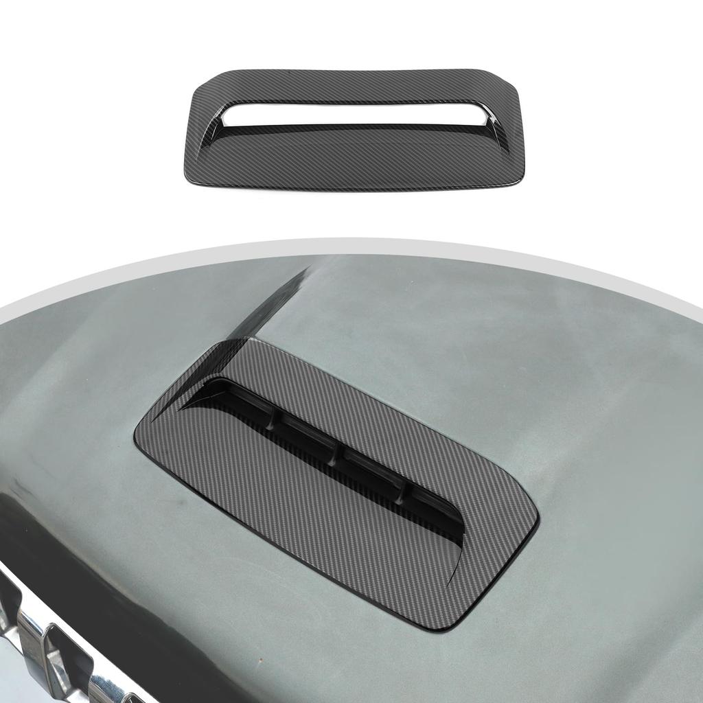 ANTC Luftinntak Luft Dekorativt Luftinntak Utvendig Pynt for Jimny Sierra Deksel, Scoop, Deksel, (Svart) JB64W/JB74W
