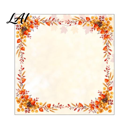 Fall Shop Window Display Harvest Festival Static Glass Sticker Autumn Clings with Maple Leaves Sunflowers And Home Ornaments Berries Prints Reusable