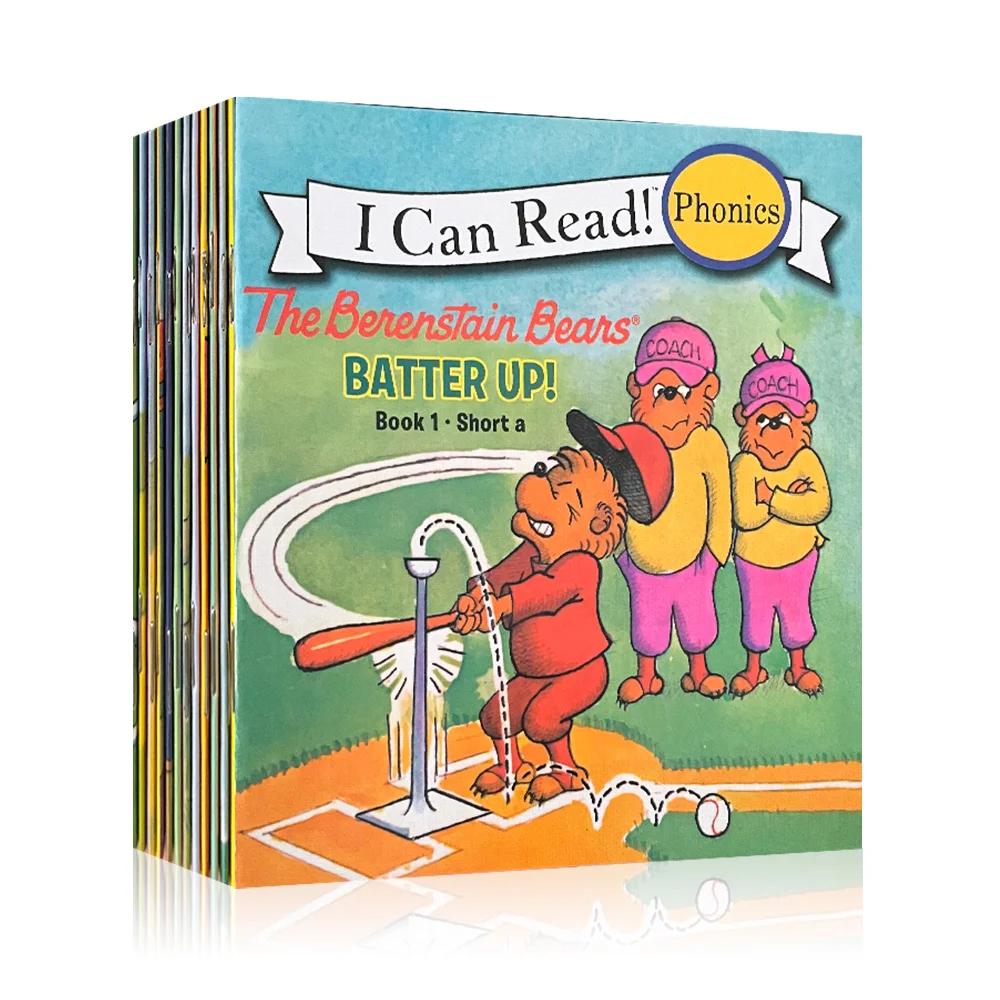 

12книг/набор I Can Read Phonics Pink Alicious Мои первые иллюстрированные книги на английском языке для детей, малышей, карманная книга с историями