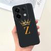 For Xiaomi Redmi Note 13 4G Case Cute Crown Letters Cover Soft TPU Phone Case For Xiaomi Redmi Note 13 Pro Plus Note13 5G Bumper