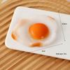 Egg Simulation Keychain: Duck, Braised, Fried, Baked, Sunny-Side Up - Creative Food Toy Pendant