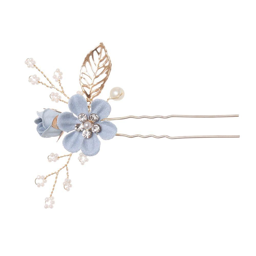 Beautiful Wedding Bride Hair Jewelry Hair Combs Flower Hair Pin Bridal Clips Leaves Tiara
