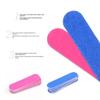 100 pcs Rose Red Disposable Nail Files Single-use Sandpaper Nail File Veneer File  Manicure Tool