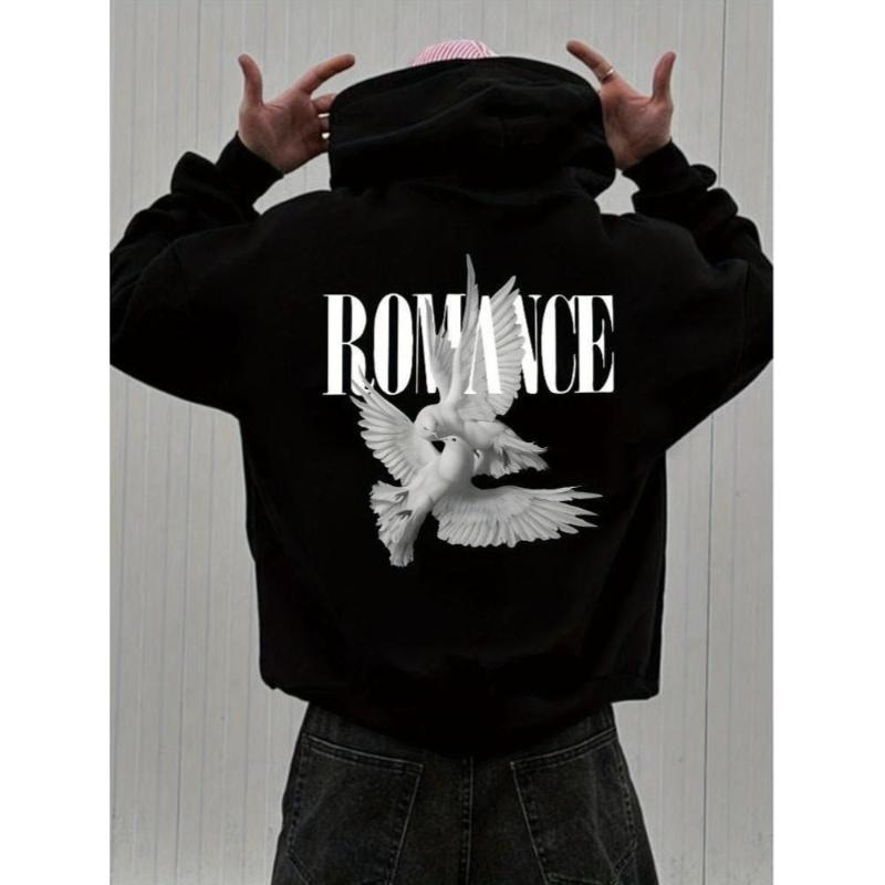 Distressed Logo Rework Hoodie, Upcycled Street Fashion for Sustainability Fans