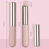 Silicone Lip Brush with Cover Cap Concealer Brush Like Fingertips Q Soft Lipstick Makeup Brushes Round Head No Broken Nail Art