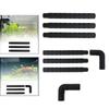 ABS Plastic Aquarium Canister Filter Inlet Tube Multi-part Rainfall Accessory for Fish Tank External Filtration Pump Fitting