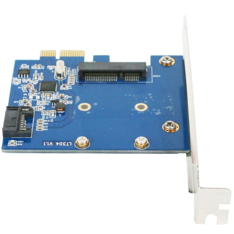 Fast Speed PCIExpress to MSATA SATA3.0 Adapter Card for Desktop Computers Universal Compatibility