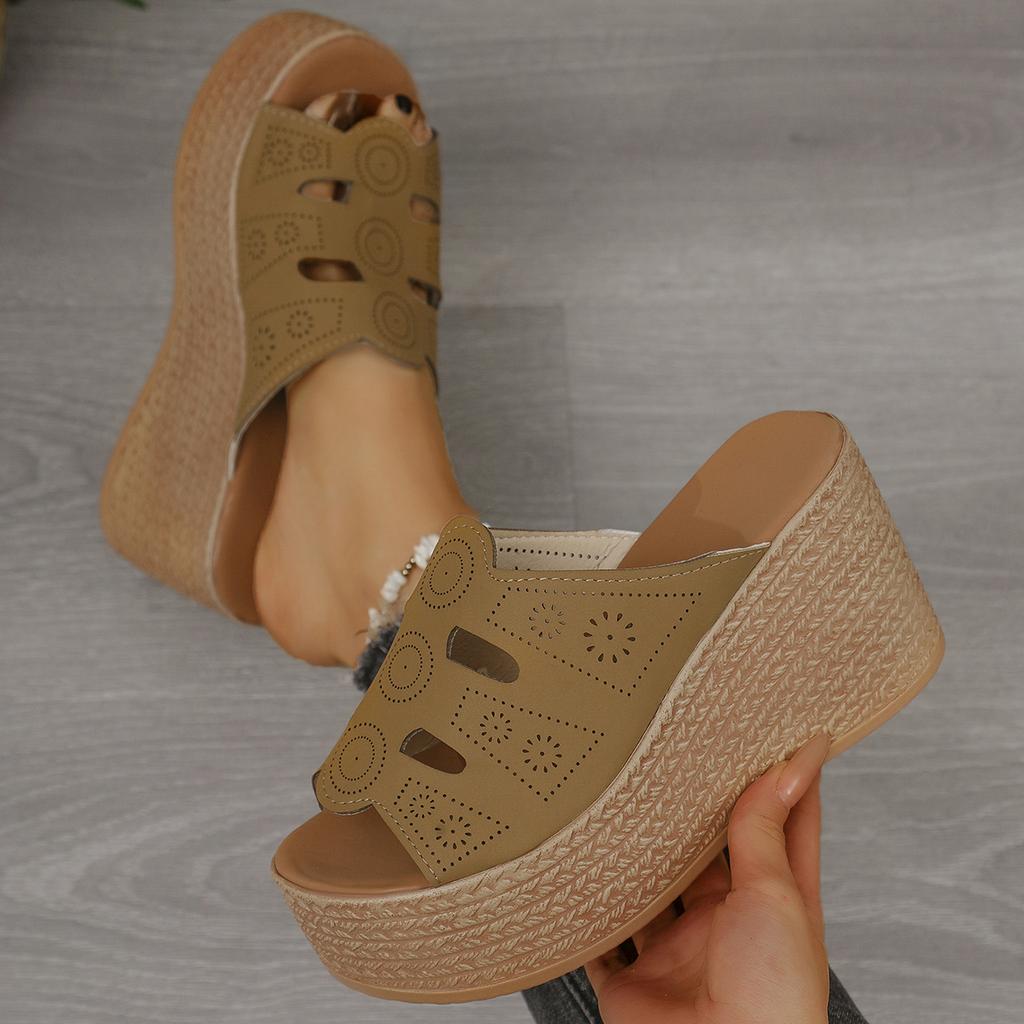 Summer Casual Woman Sandals Outdoor Non-slip Platform Wedge Sandals Women Anti-slip  Comfortable Designer Shoes Zapatos De Mujer