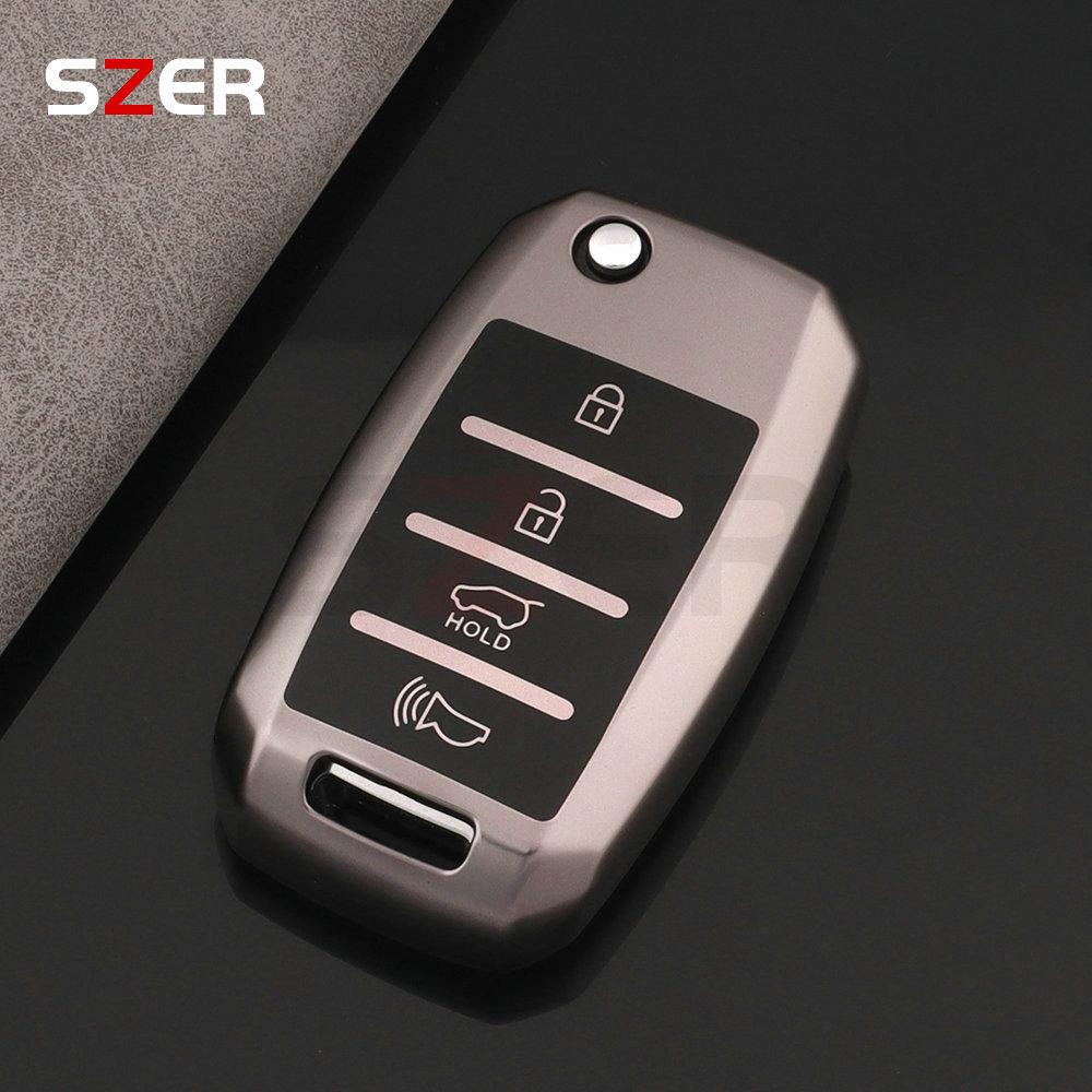 TPU Remote Car Key Case Cover Shell For KIA RIO 3 K2 K3 K4 K5 Sportege Picanto Optima Soul Ceed Sorento Forte Stinger Cerato
