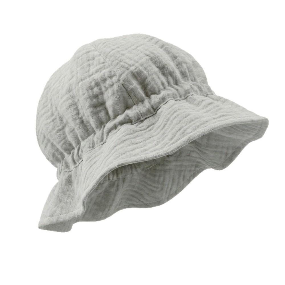 Breathable Gauze Muslin Baby Summer Hat Soft Edge Children Panama Cap Kids Sun Hat  Summer Season