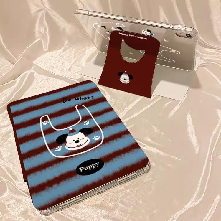 Cute Dog Protective Case for Xiaomi Pad 5, Huawei MatePad 11, and iPad mini 7 (No Pen Slot) Air 6.