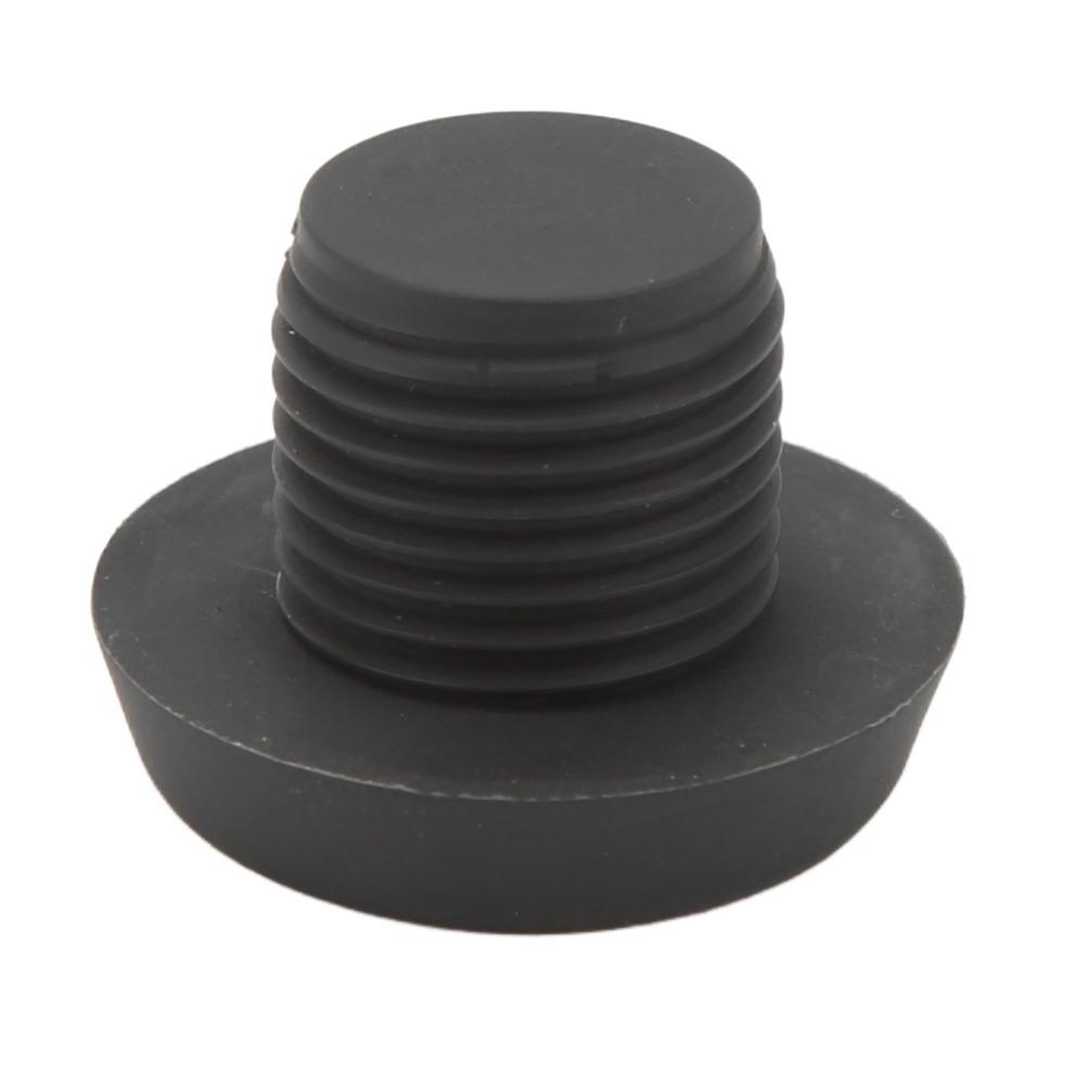 2 Pcs 27×20mm Billiard Cue Rubber Plug Black Pool Cue Bottom Bumper Stick Butt Replacement