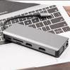 12-in-1 USB-C Docking Station with Dual 4K HDMI, Network Port, for Laptops