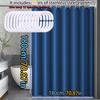Pokročilá námořnická modrá jednoduchá moderní velmi jednoduchá jednobarevná koupelnový sprchový závěs koupelnový dělící závěs Vodotěsný PEVA mater