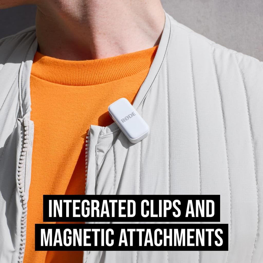 RODE Microphones Wireless Micro White WIMICROCW USB-C