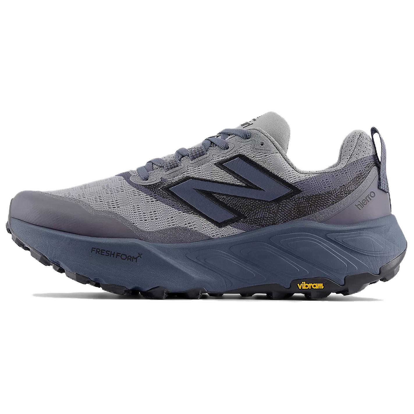 Baskets pour Hommes New Balance Fresh Foam Hierro v9 Gris Ardoise Bleu Ombre Gris Ardoise/Bleu Ombre 42.5