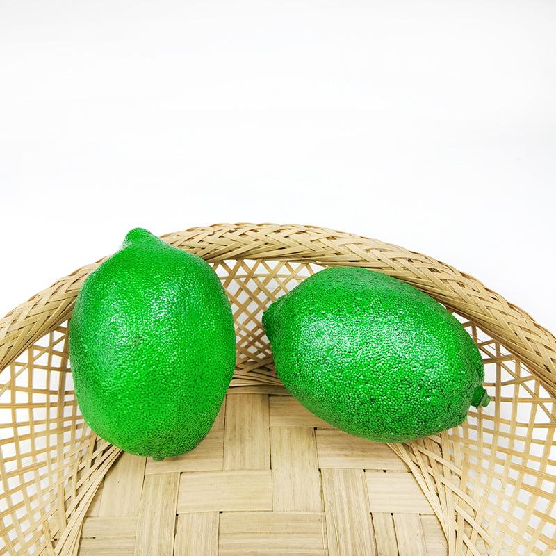 Schaumstoff Obst- und Gemüse-Modell Ornamente: Dekorative Requisiten: Banane, Apfel, Orange
