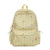 Zaino per la scuola zaino per la scuola ragazze delle scuole medie atmosfera a cuore di ragazza pois fiocco versatile alto valore zaino per studentesse scuola superiore