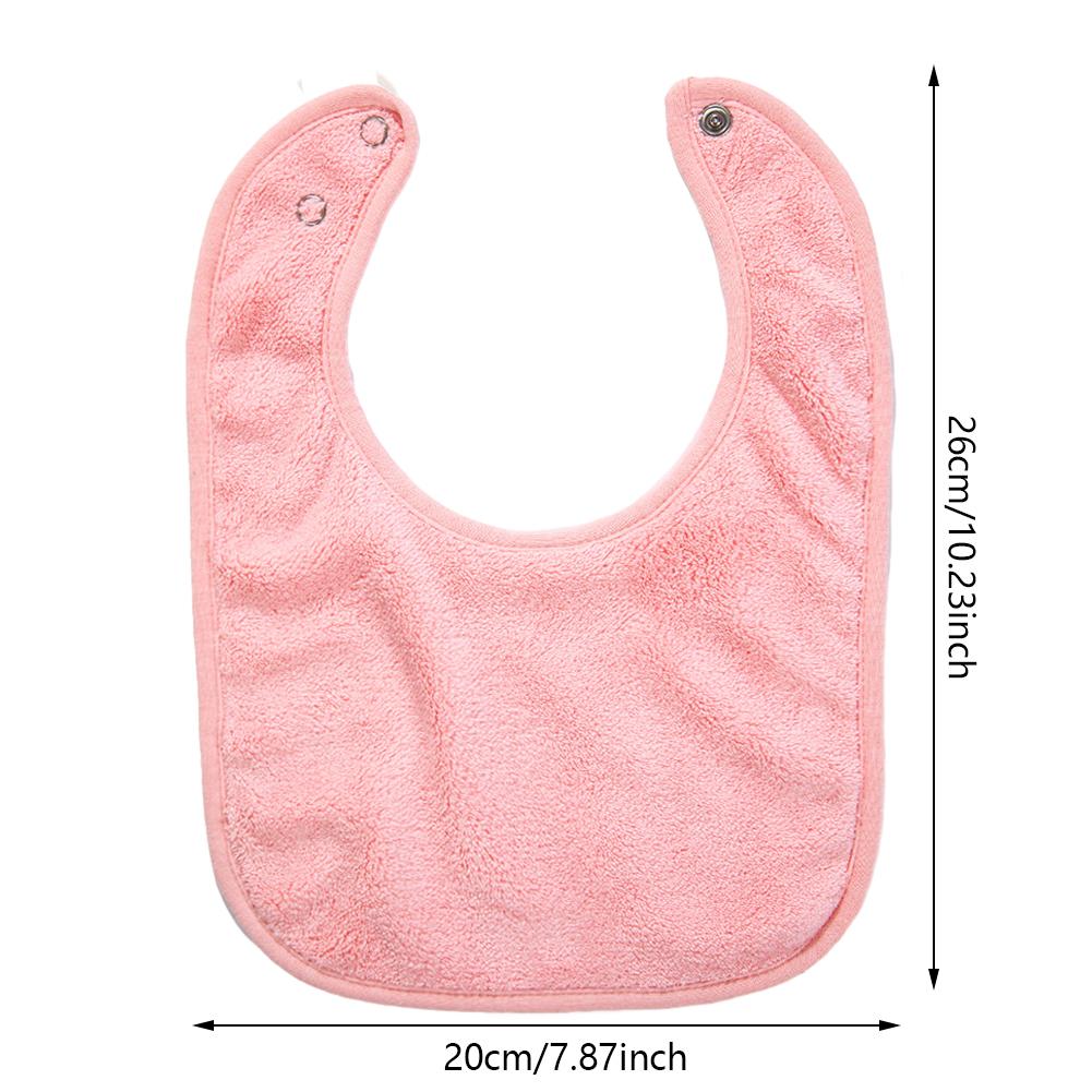 Feste Frottee-Lätzchen für Babys Süßes Baumwoll-Spucktuch Verstellbare Koreanische Kinder Jungen Mädchen Taschen-Halstücher Fütterungs-Rülpstücher