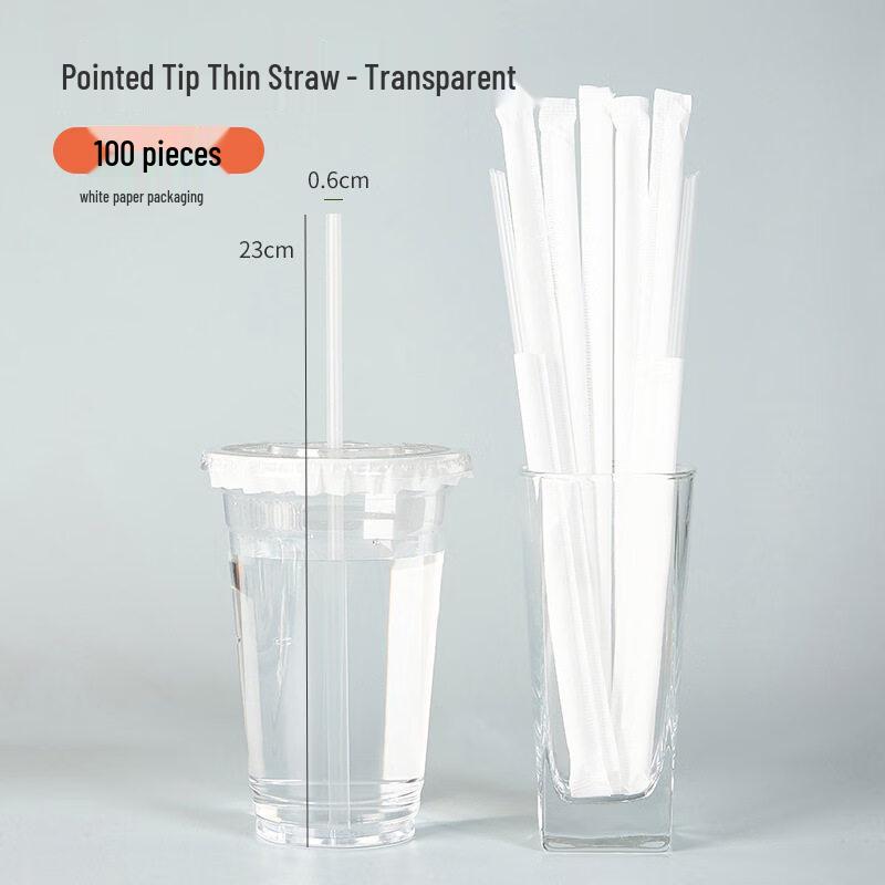 Ruhan High-Temperature Disposable Thin Straws