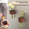 Creative 3D Mini Vase with Magnetic Flower Holder
