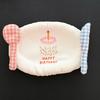 Cute Cartoon Cake Print Fabric Coasters & Placemats - Girly Desktop Decorative Cotton Pads