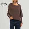 Women Pullover Tops Round Neck Long Sleeve Casual Loose Fit Tops Solid Color Stretchy Casual T-shirt
