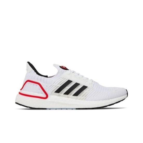 adidas UltraBoost ClimaCool 1 DNA 'White Vivid Red' GZ0439 Men's Shoes