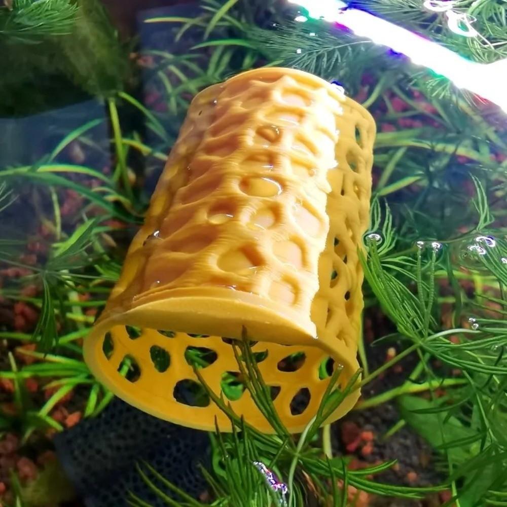 Aquarium Tunnel Aquarium Fish Hideout Hollow Tube Ornamental Habitat Hollow Tube Fish Refuge Caves 3D-Printed