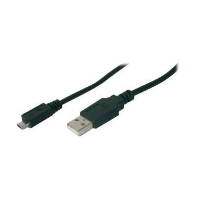 Câble USB DIGITUS AK-300110-010-S - Noir - 1m - Double blindage