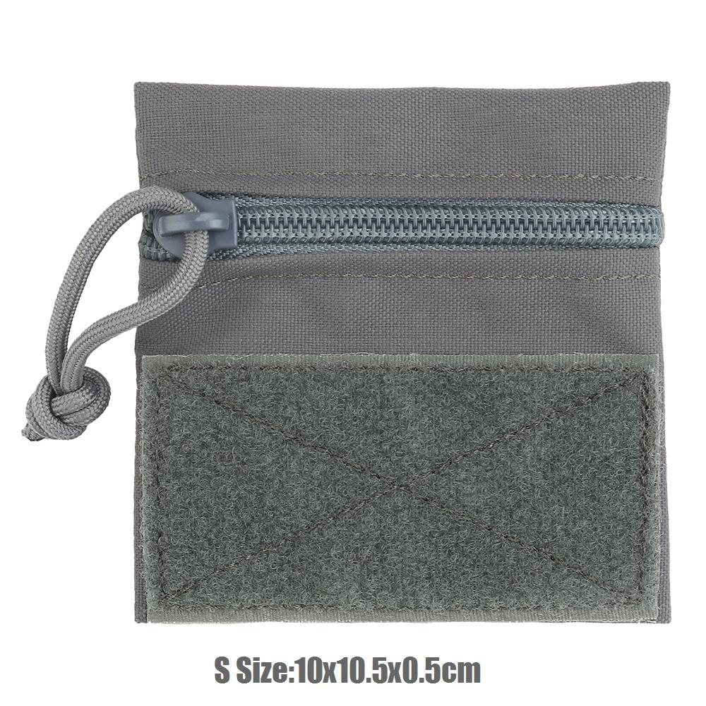 Vest Pouch Tactical Patch Pouch Candy Bags for Mk3 Mk4 Chest Rig Vest Attached Hanging Storage Bag