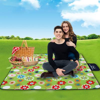 Waterproof Portable Stripe Star Outdoor Beach Blanket Mat Picnic Camping Rug Pad