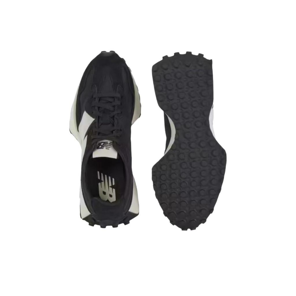 New Balance Nb 327 Versatile Comfortable Running Shoes Women Sneakers Black White WS327COU