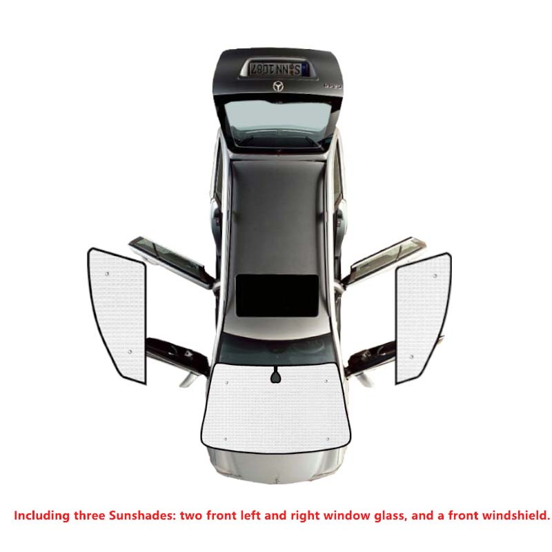 Car Full Coverage Sunshade For Mazda 6 Mazda6 GH1 GH2 Ultra 2008~2012 UV Protection Auto Accessories Window Decoration 2009 2011