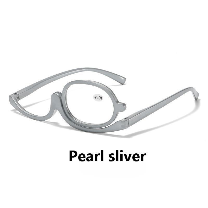 New Rotating Makeup Reading Glasses Women Portable Folding Presbyopia Eyeglasses Fashion Retro Colourful Frame Optical Eyewear