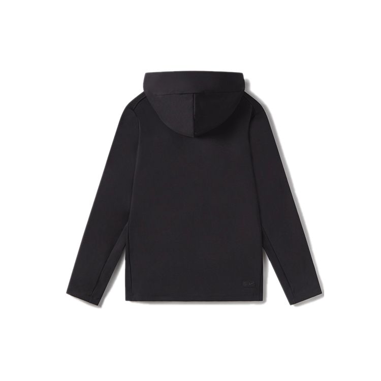 Nike Tech Pack Barcelona Kapuzenjacke mit durchgehendem Reißverschluss für Herren Oberbekleidung Schwarz CK8587-010