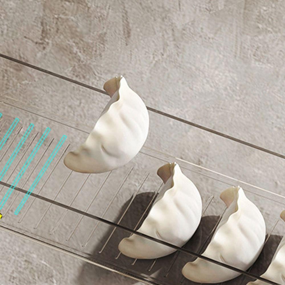 1/2/3/4 Layers Dumpling Box Plastic Pasta Storage Box Portable Cookie Storage Containers Snack