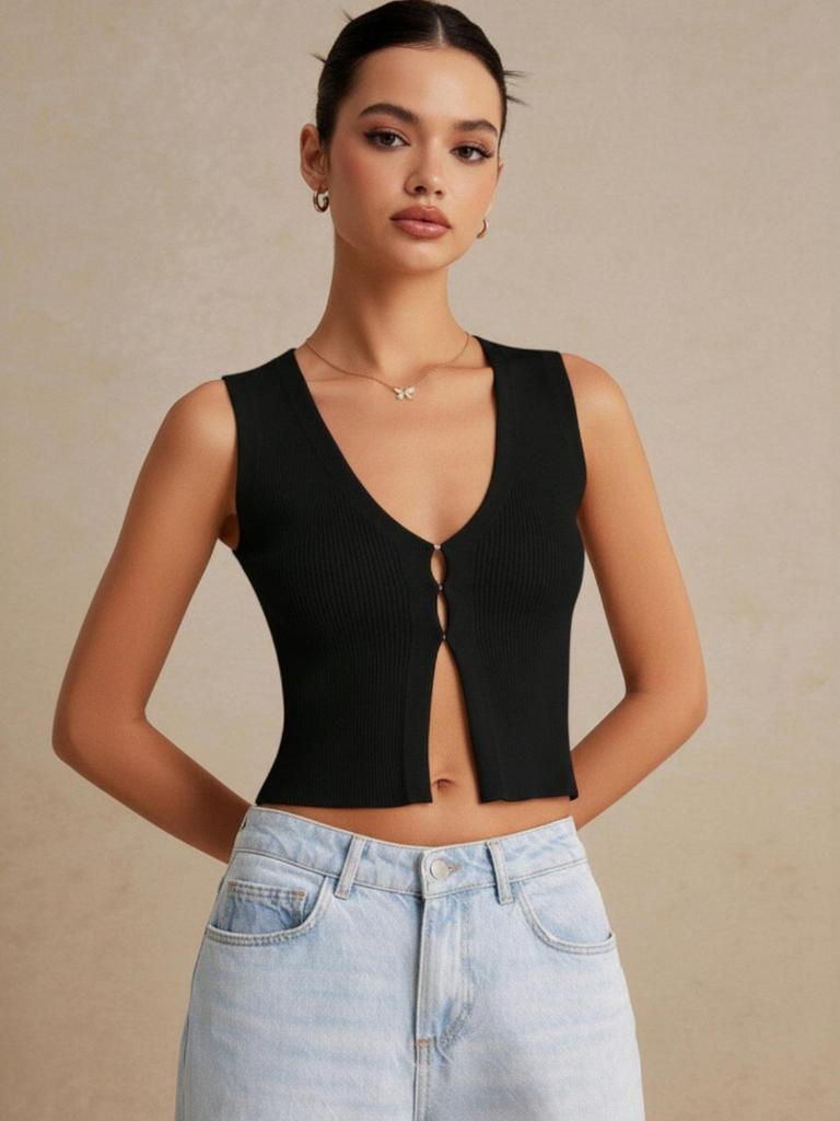 2026 Trendy European & American Spicy Girl Knit Top - Versatile, Fashionable, Summer Arrival