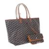Goyard STLOUIPMLTY01CL03P Tragetasche natur/schwarz Kalbsleder Damen