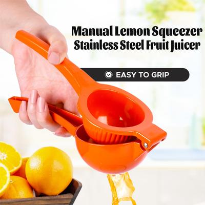 Manual Lemon Juicer Stainless Steel Lemon Squeezer Fruit Citrus Juicer Processor Orange Lemon Pressing Kitchen Accessories
