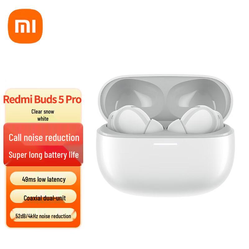 

Redmi Buds 5 Pro True Wireless Noise Cancelling Earbuds