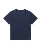 AECA (Woman) Aeca Symbol Felt Half Sleeve Tee-Navy