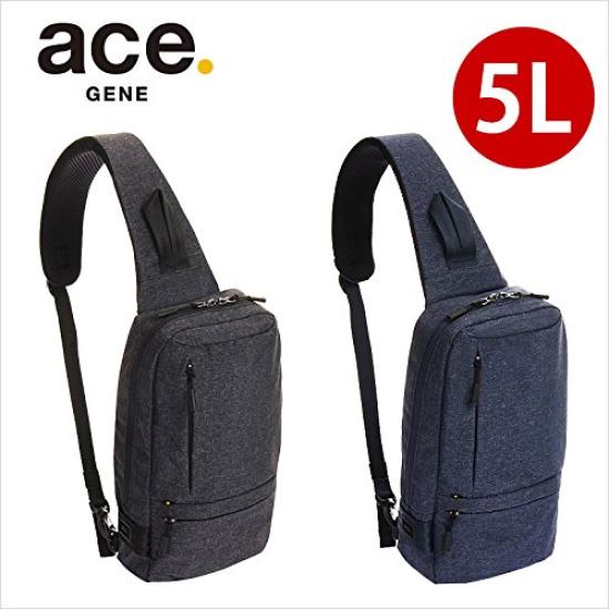 Body Back Mesh Hoverlight Black [Ace Gene] Bag, Lightweight, Non-stuffy Specification, 59001, Men's,