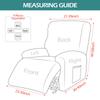 Printed Recliner Sofa Cover Stretch Reclining Seats Cover For Living Room Non -Slip Relax Lazy Boy Armchair Covers For Home Decor