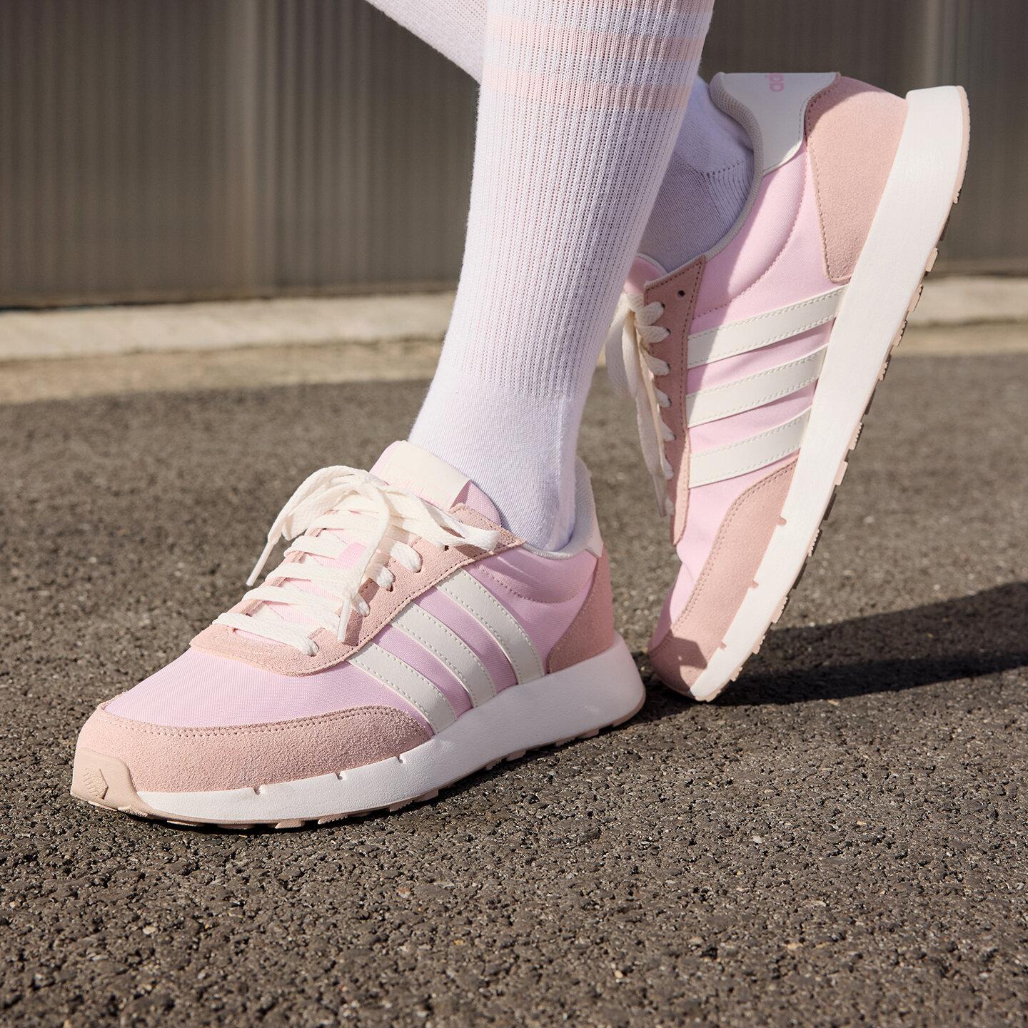 Adidas Run 60s 2.0 Athleisure Running Shoes Women s Clear Pink 37