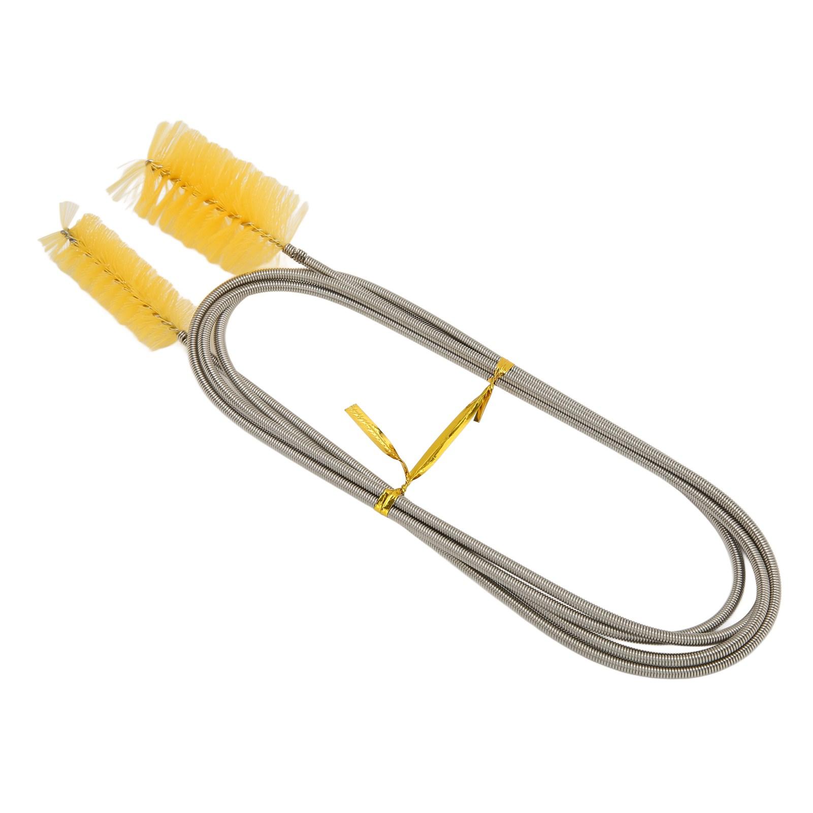 

Aquarium Filter Hose Brush Bendable Flexible Double Ended Pipe Cleaner Brush for Fish Tanks Pumps Pipes Yellow жёлтый
