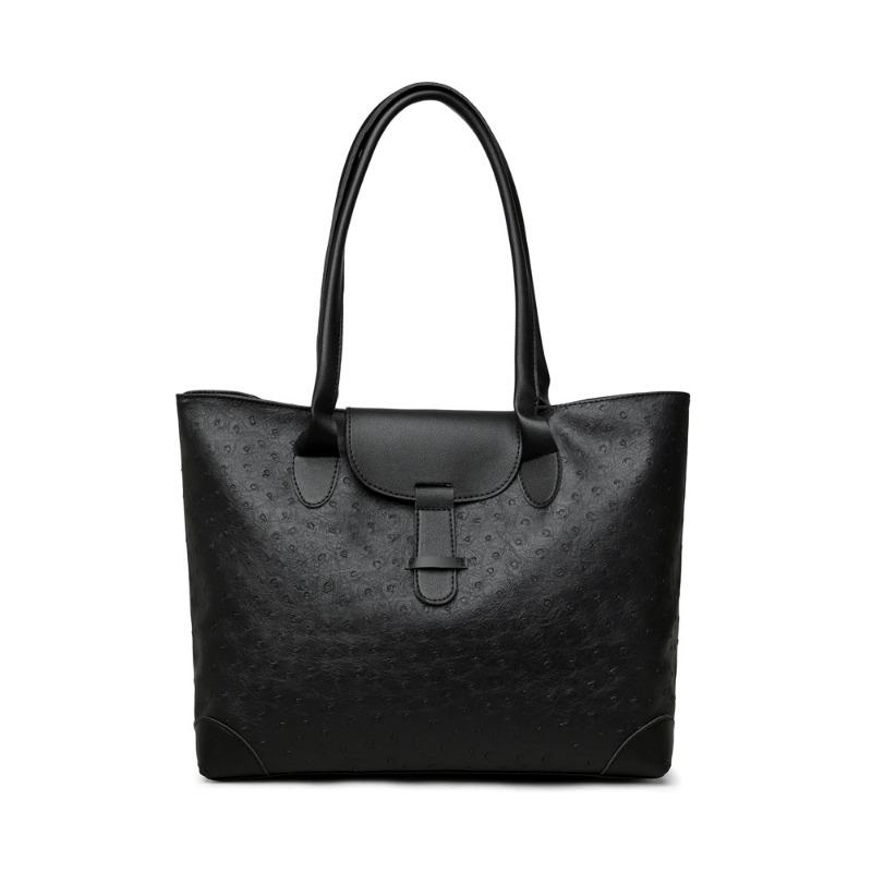 Large capacity bag women's new shoulder big bag student class bag casual versatile tote bag