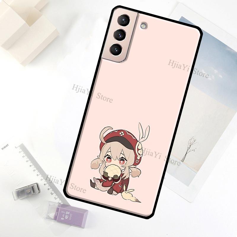 

Genshin Impact Klee Game Case For Samsung Galaxy S23 Ultra Note 20 10 S9 S10 Plus S20 S21 FE S22 Ultra Phone Cover Galaxy S10 Plus