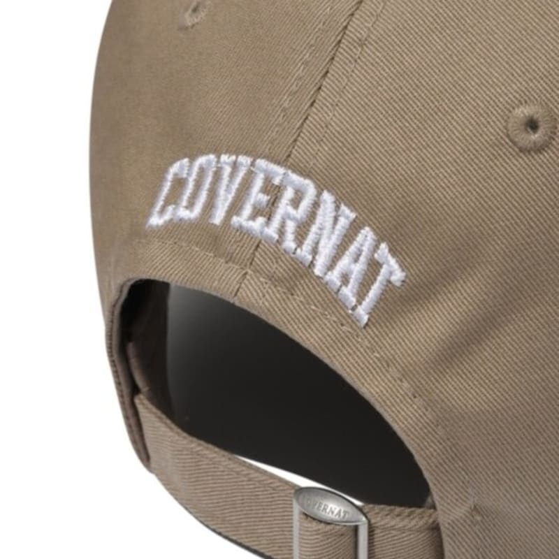 COVERNAT Small C Logo B.B Cap Beige
